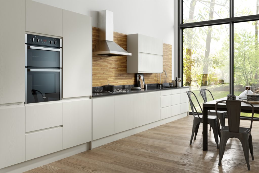 handleless bespoke kitchen 