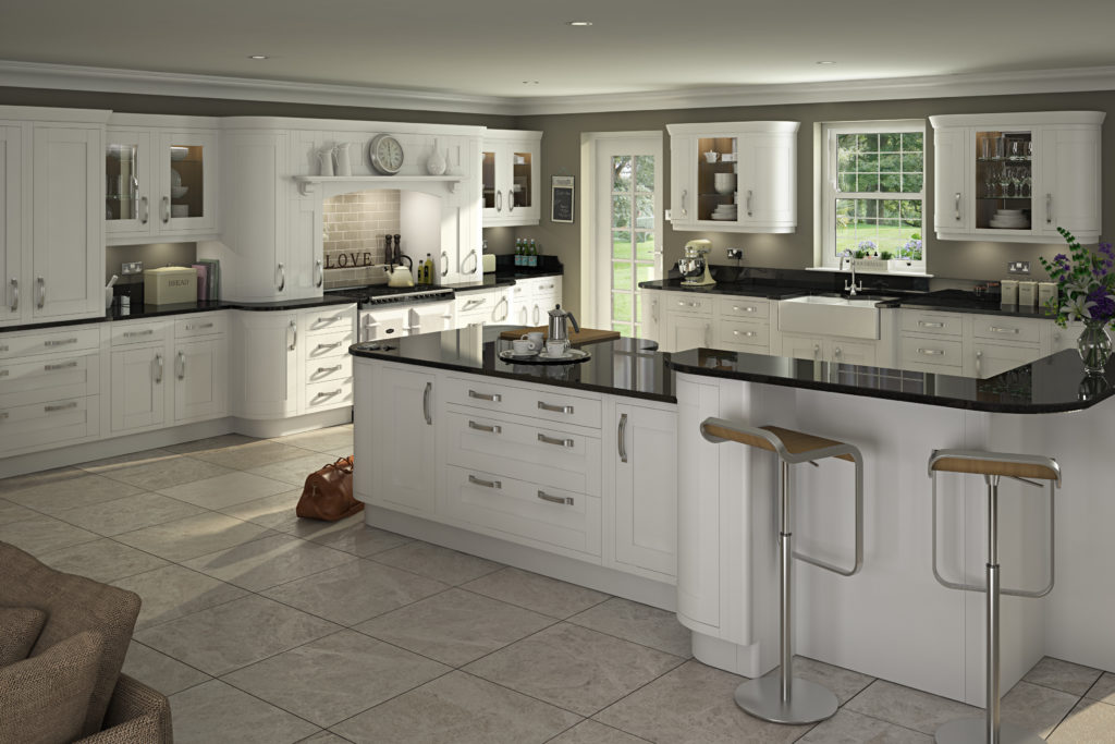 traditional painted kitchens