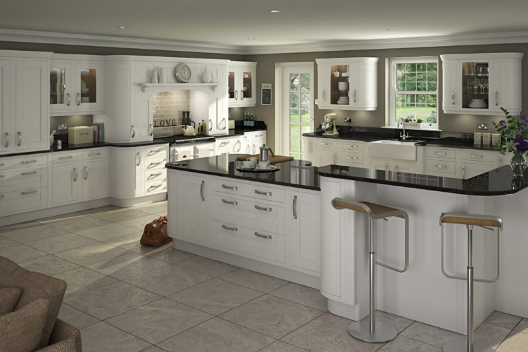 Traditional in frame kitchen design - painted kitchens | Think Kitchens ...