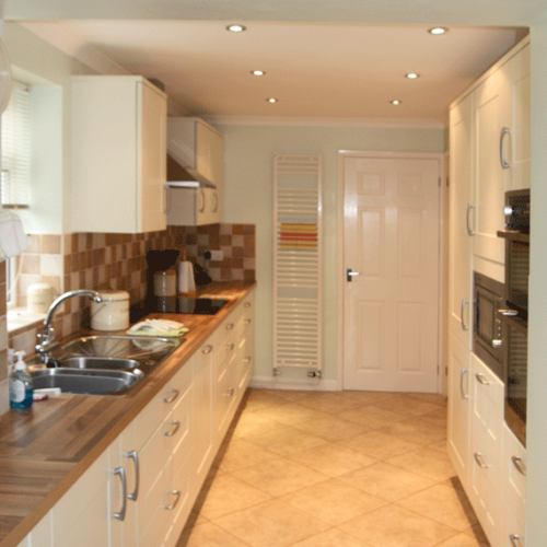 Fitted kitchens in a traditional shaker style
